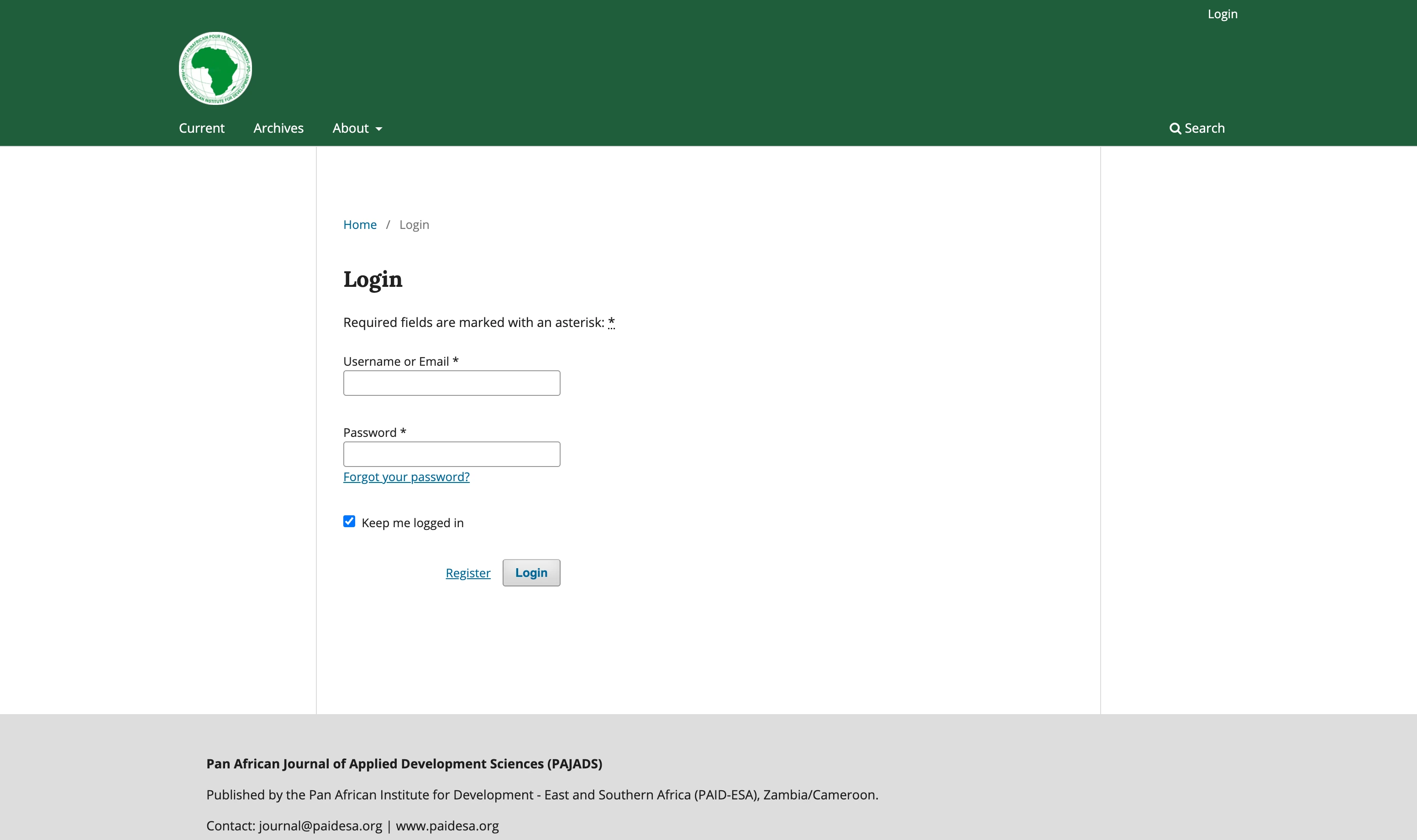 Plateforme de revue academique PAID-ESA - Image 2