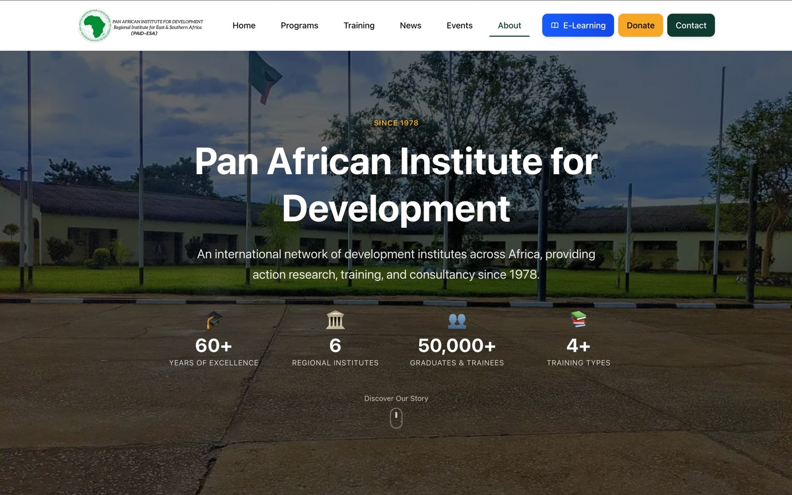 Site institutionnel de PAID-ESA